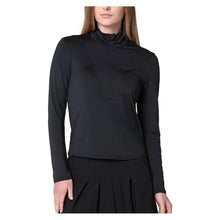 Women's LUV Free Play Zip Long Sleeve Tennis Top BlackTienda Tennis