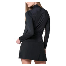 Women's LUV Free Play Zip Long Sleeve Tennis Top BlackTienda Tennis