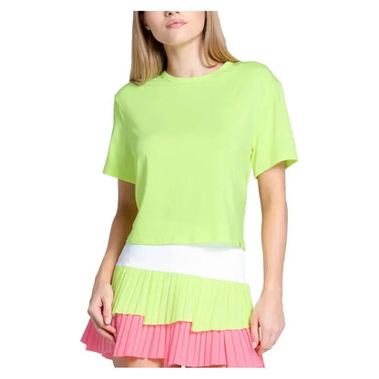 Women's LUV Power Box Tennis Top Lemon FrostTienda Tennis