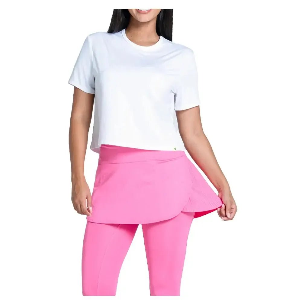 Women's LUV Power Box Tennis Top WhiteTienda Tennis