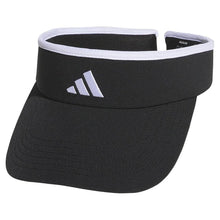 Women's Match 2 Visor Black and WhiteTienda Tennis