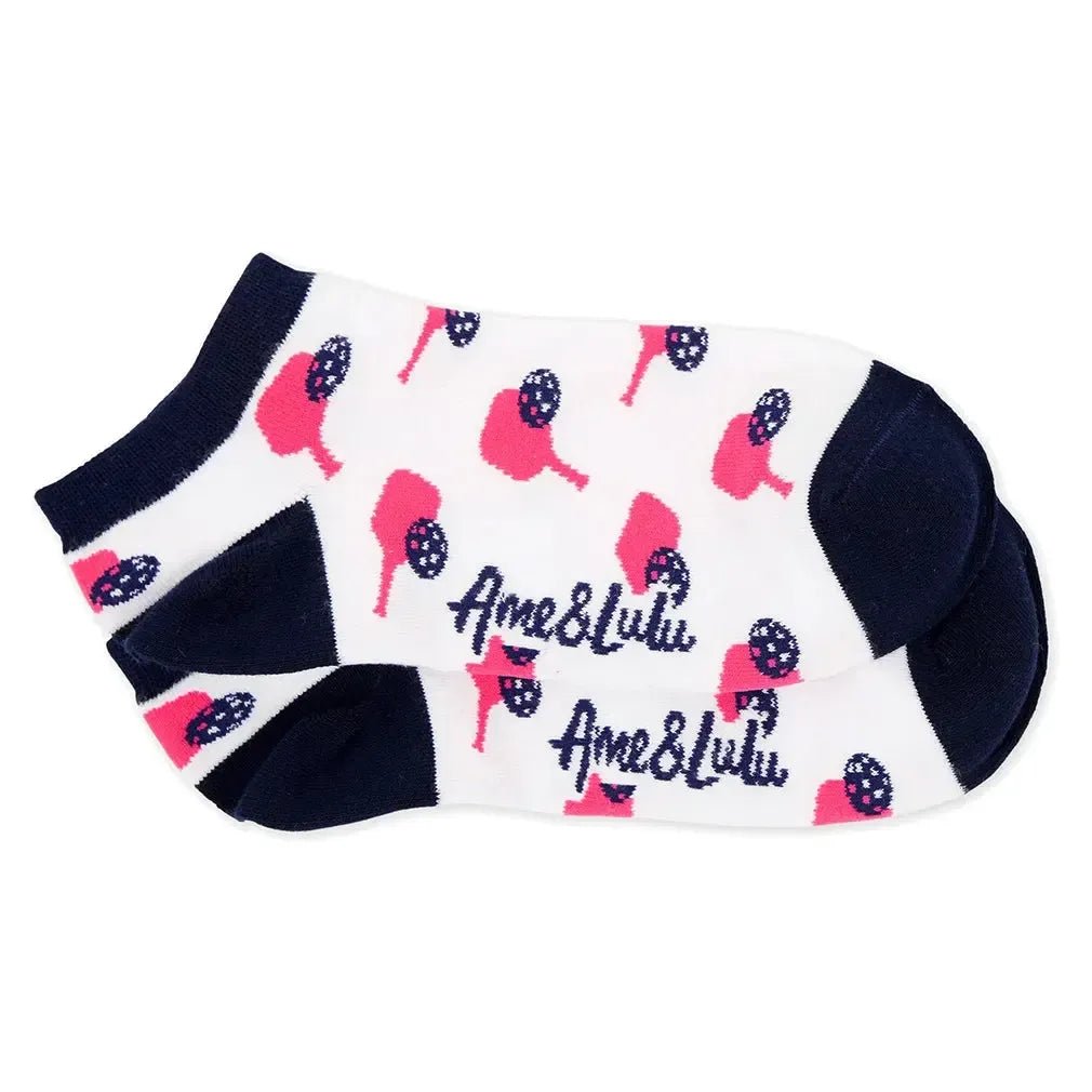 Women's Meet Your Match Pickleball Socks 3 Pack Pink PaddlesTienda Tennis