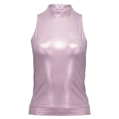 Women's Metallic Tennis Tank Charm PinkTienda Tennis