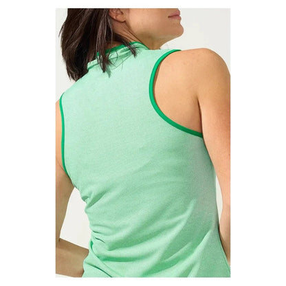 Women's Mock Neck Tennis Tank Geo WaveTienda Tennis