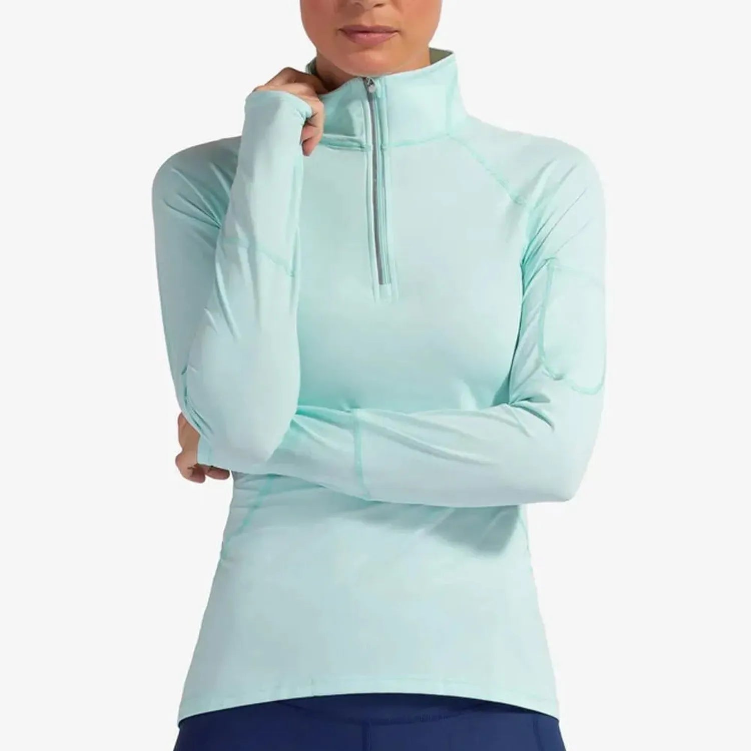 Women's Mock Zip Tennis TopTienda Tennis