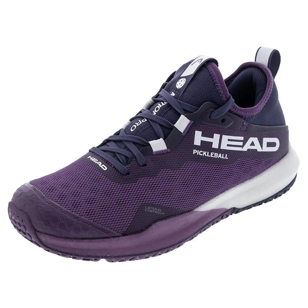 Women's Motion Pro Pickleball Shoes Plum and WhiteTienda Tennis