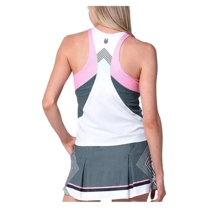 Women's Motion Tennis Tank Techno PinkTienda Tennis