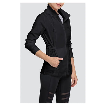 Women's Nola Tennis Jacket OnyxTienda Tennis