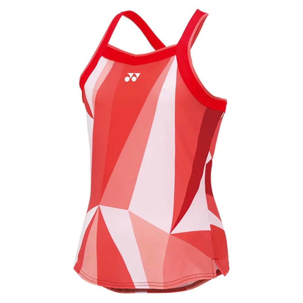 Women's Pattern Tennis Tank Top Tango RedTienda Tennis