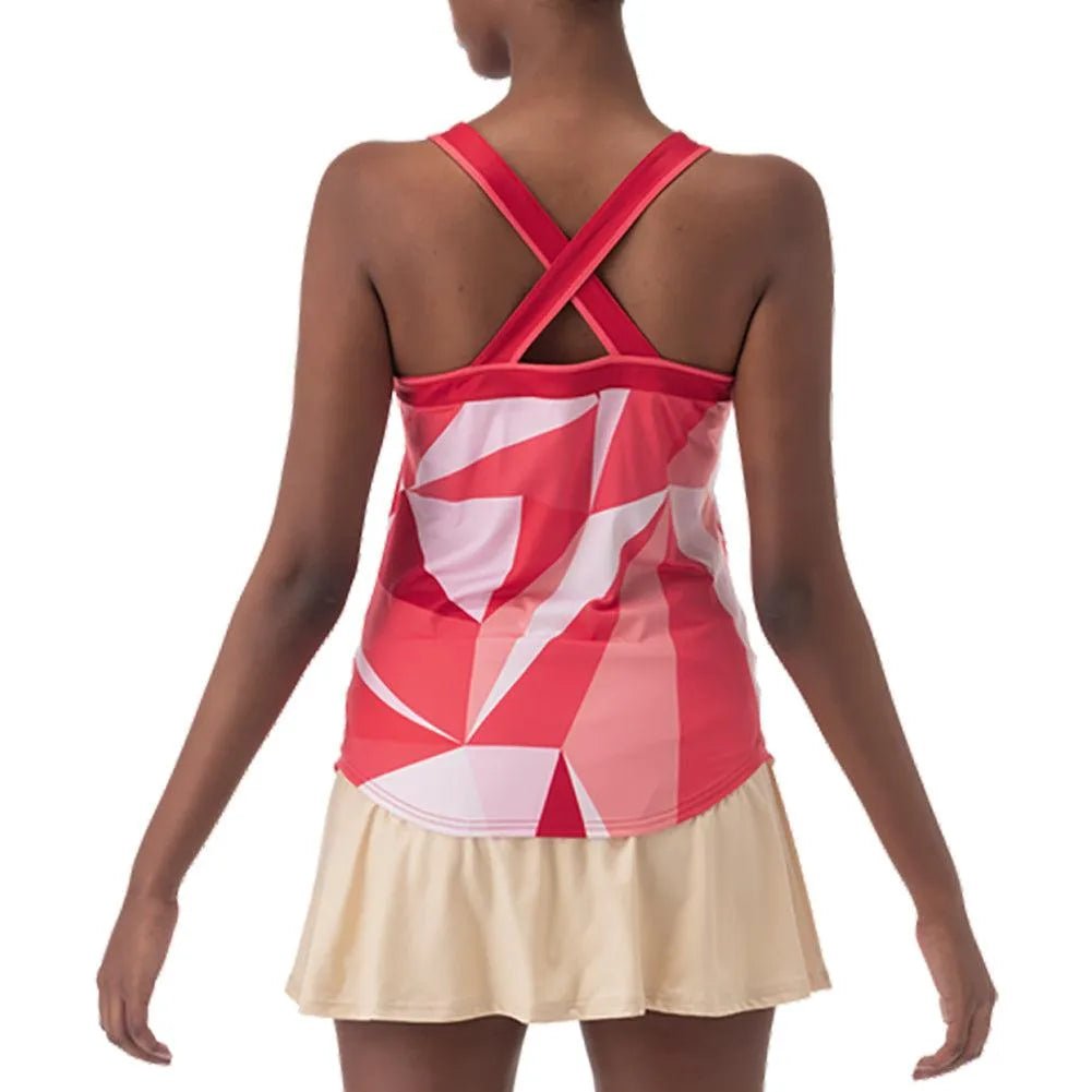 Women's Pattern Tennis Tank Top Tango RedTienda Tennis