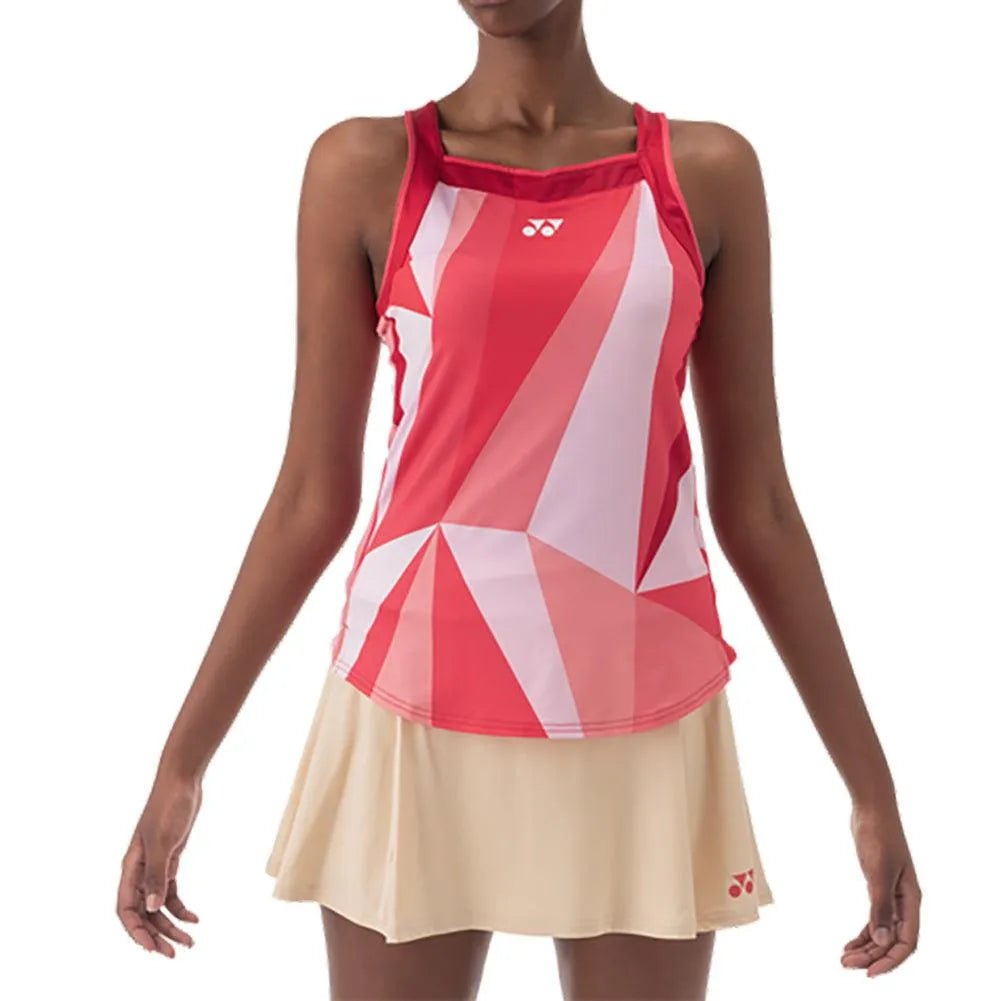 Women's Pattern Tennis Tank Top Tango RedTienda Tennis