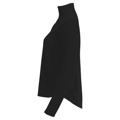 Women's Relaxed Mock Zip Tennis TopTienda Tennis