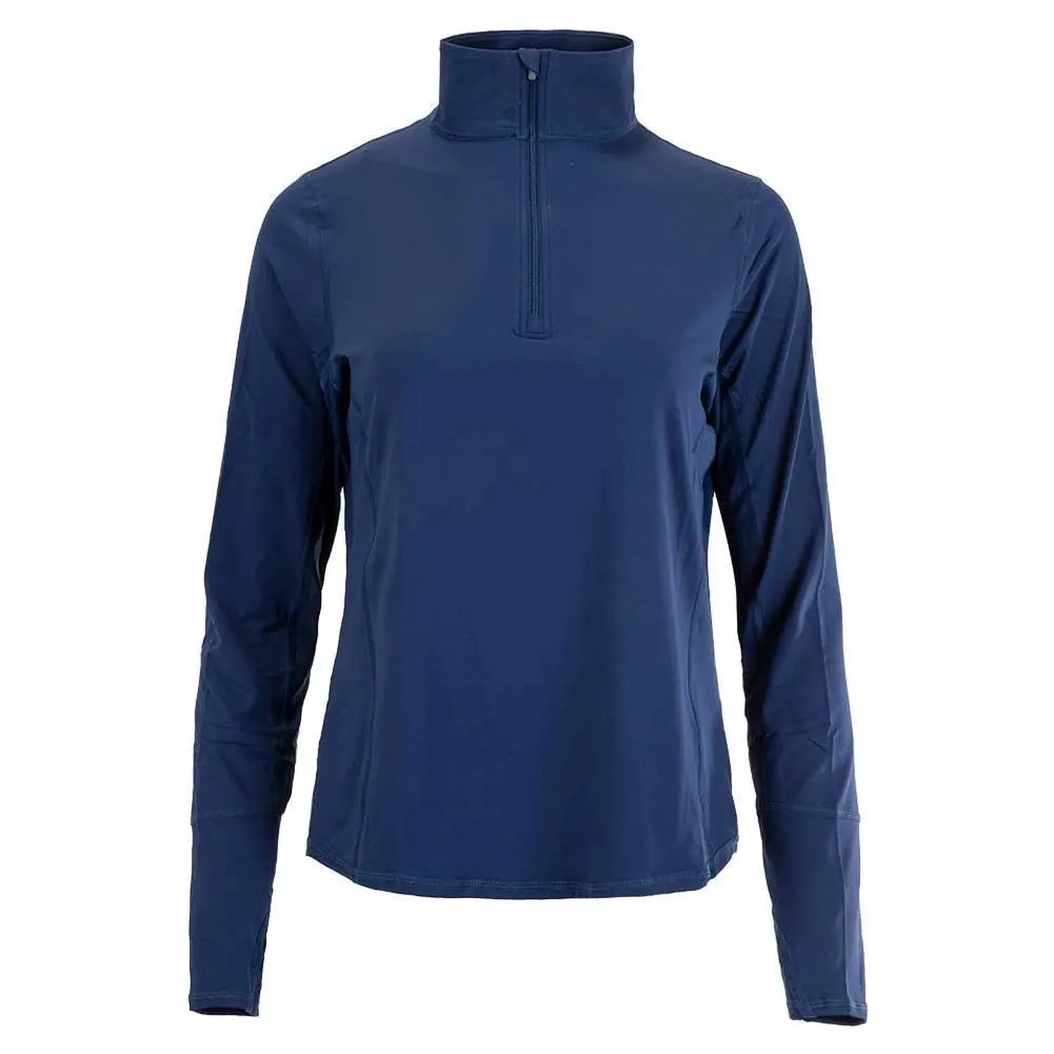 Women's Relaxed Mock Zip Tennis TopTienda Tennis