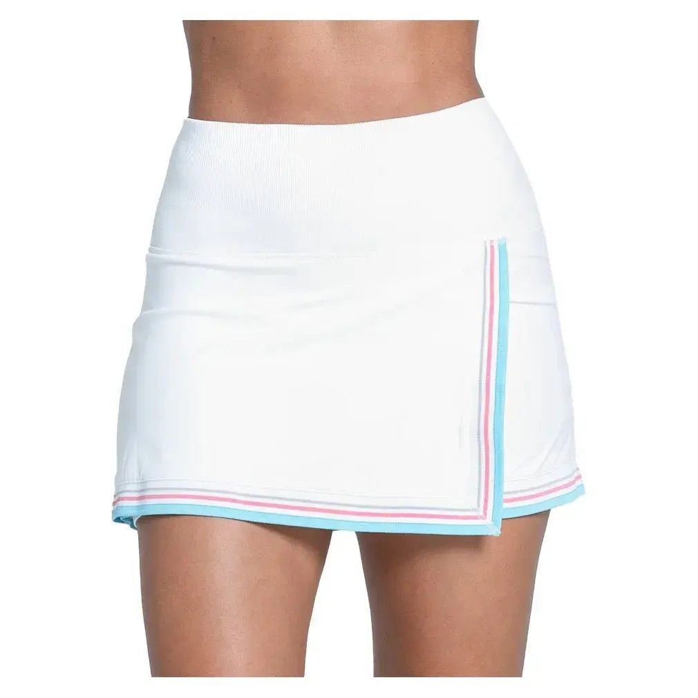 Women's Retro Revival 14 Inch Tennis Skort WhiteTienda Tennis
