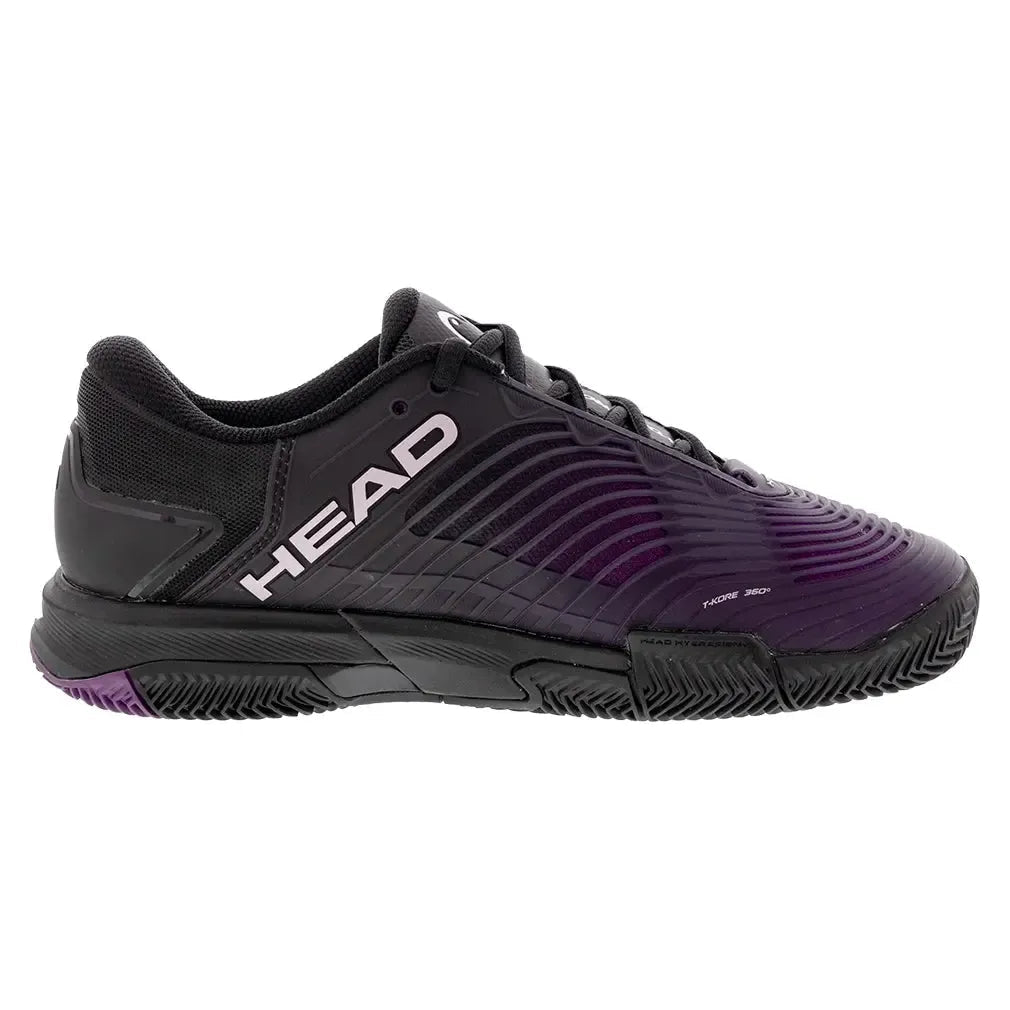 Women's Revolt Pro 4.5 Clay Tennis Shoes Black and PlumTienda Tennis