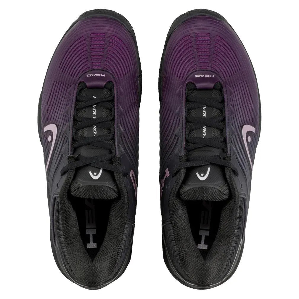 Women's Revolt Pro 4.5 Clay Tennis Shoes Black and PlumTienda Tennis