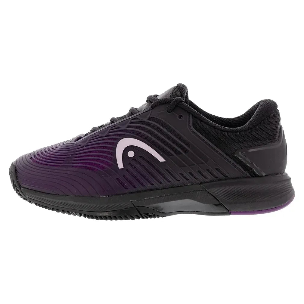 Women's Revolt Pro 4.5 Clay Tennis Shoes Black and PlumTienda Tennis