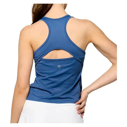 Women's Rival Tennis Tank Denim BlueTienda Tennis