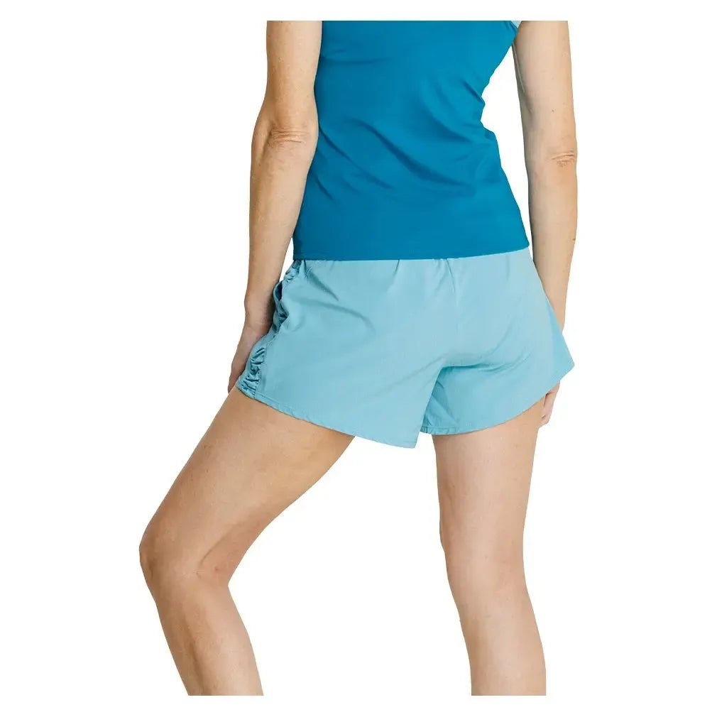 Women's Roe Shorts with Briefs and Ruched InsertsTienda Tennis