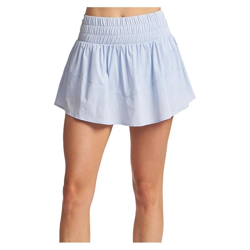 Women's Smocked Waist Tiered Tennis SkortTienda Tennis
