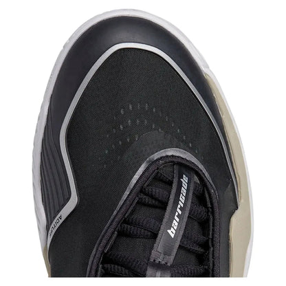 Women's Stella McCartney Barricade Tennis Shoes Core Black and Silver MetallicTienda Tennis