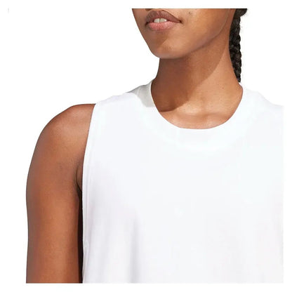 Women's Stella McCartney Logo Tank Top WhiteTienda Tennis