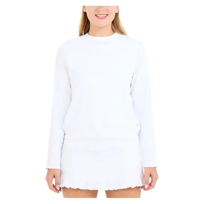 Women's Tennis Pullover WhiteTienda Tennis