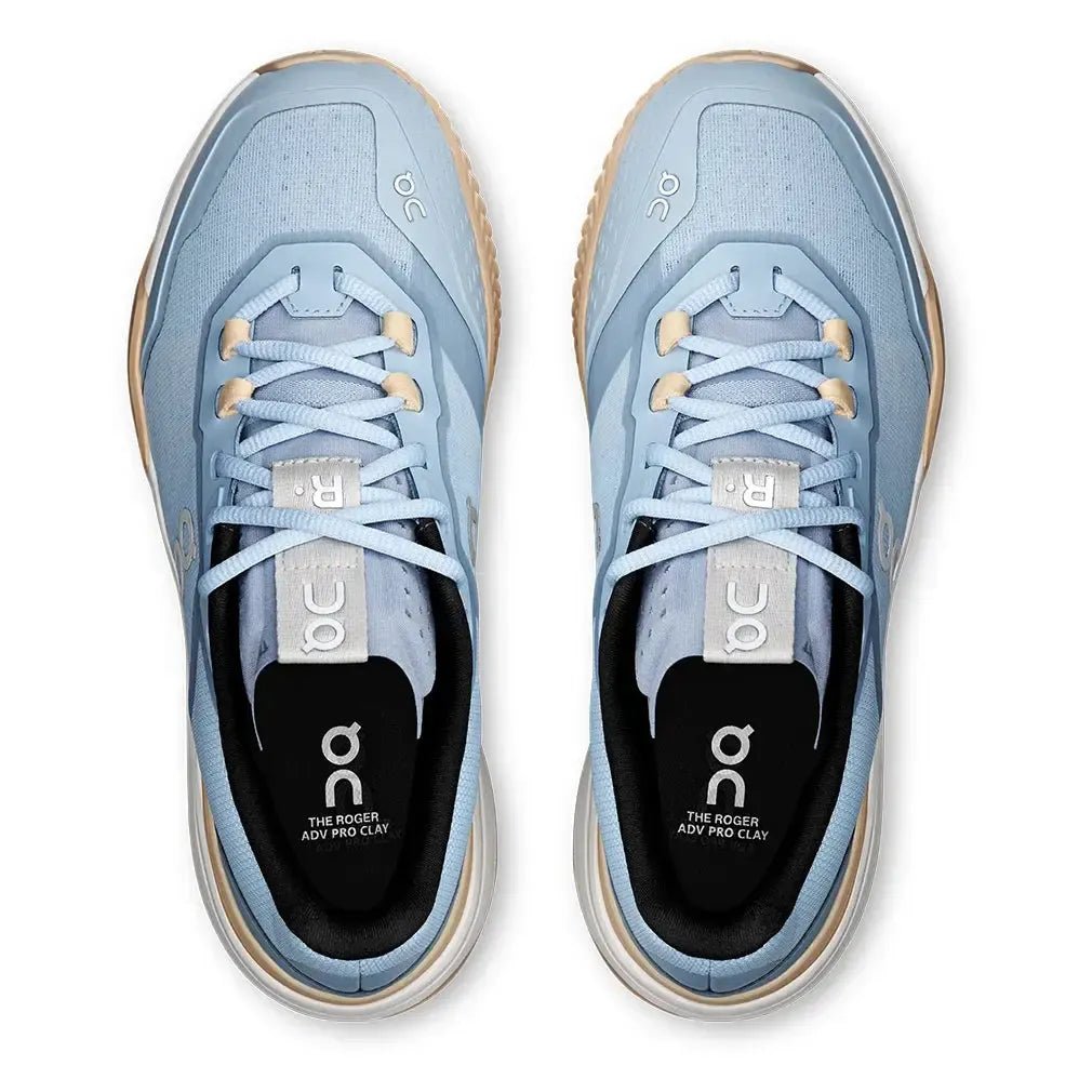 Women's THE ROGER Advantage Pro Clay Tennis Shoes Chambray and BlondeTienda Tennis