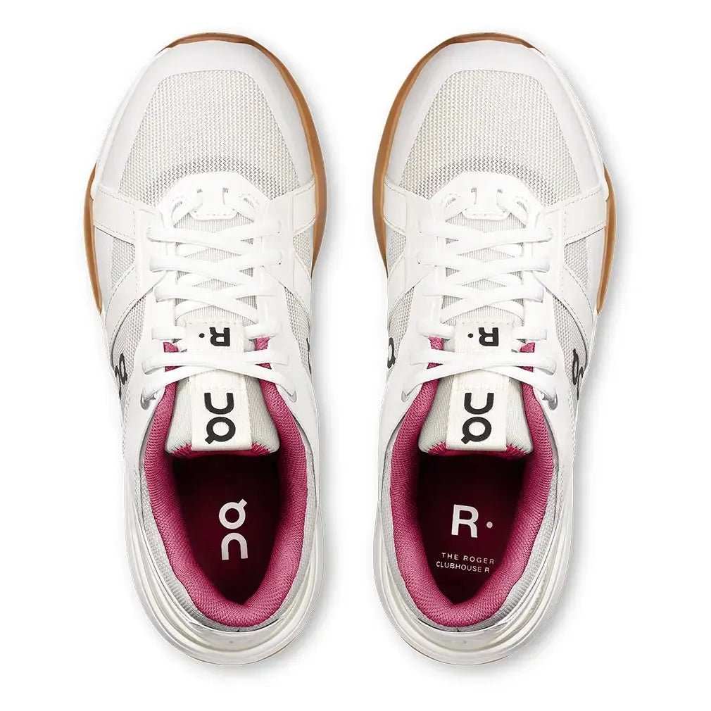 Women's THE ROGER Clubhouse Pro Tennis Shoes Ivory and GrenadineTienda Tennis