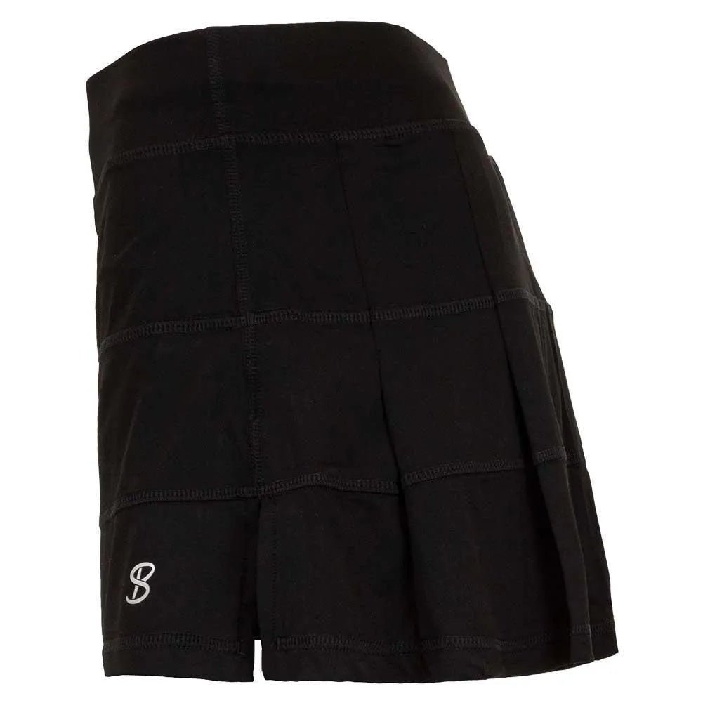 Women's UV Colors 13 Inch Tennis Skort BlackTienda Tennis
