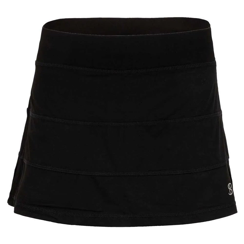 Women's UV Colors 13 Inch Tennis Skort BlackTienda Tennis