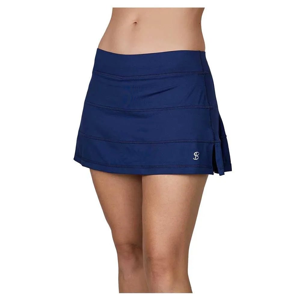 Women's UV Colors 13 Inch Tennis Skort NavyTienda Tennis