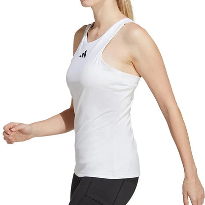 Women's Y - Back Tennis Tank WhiteTienda Tennis