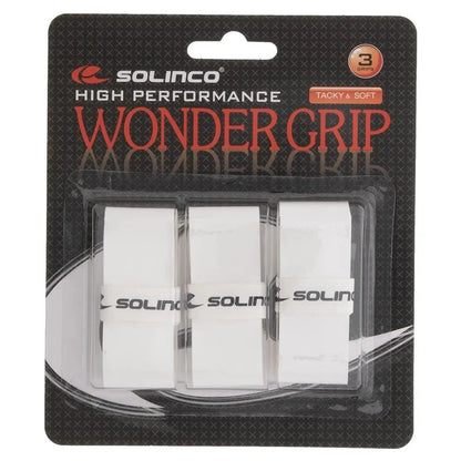 Wonder Tacky Tennis Over Grip White 3 PackTienda Tennis