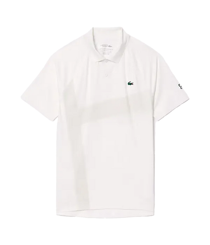 Polo Lacoste Novak Djokovic White 2025