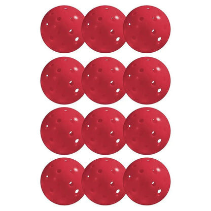 X - 40 Outdoor Pickleballs 12 Pack PinkTienda Tennis