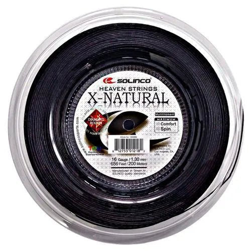 X - Natural Tennis String Reel BlackTienda Tennis