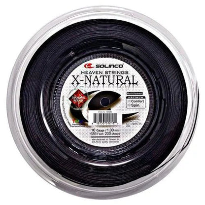X - Natural Tennis String Reel BlackTienda Tennis