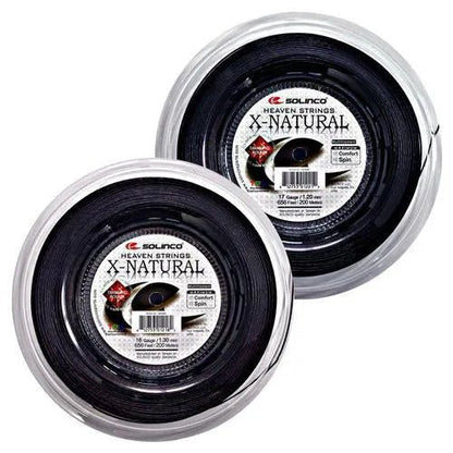 X - Natural Tennis String Reel BlackTienda Tennis
