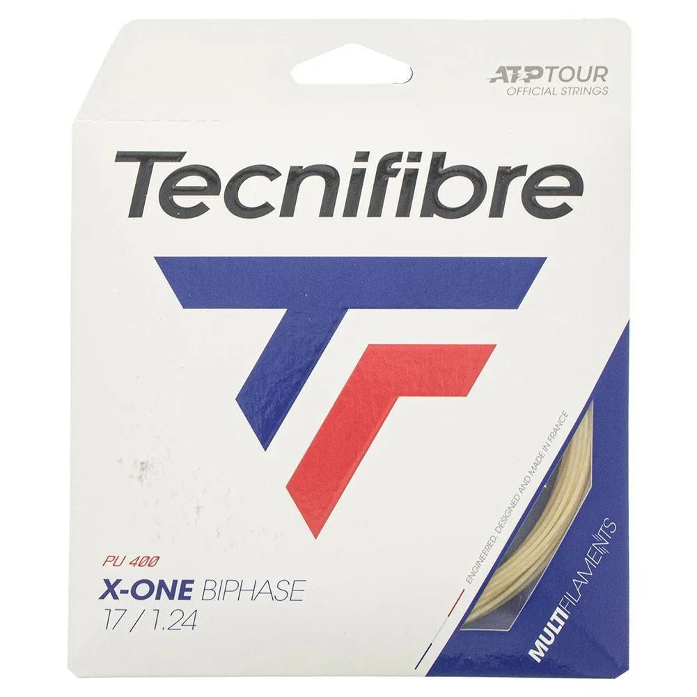 X - One Biphase Tennis String NaturalTienda Tennis