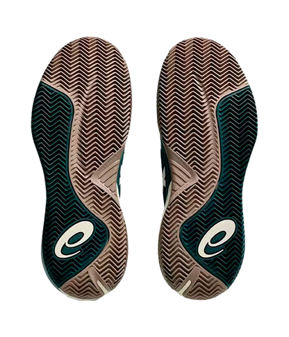 Padel Shoes Asics Gel-Resolution X Clay Saxon Green/Birch 2025