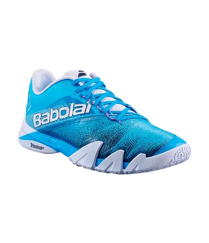 Padel Shoes Babolat Jet Premura 2 Junior Cyan Blue/White