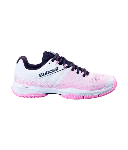 Padel Shoes Babolat Sensa Mujer White/Lilac 2025