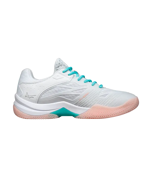 Padel Shoes NOX AT10 Lux White/Potpurri