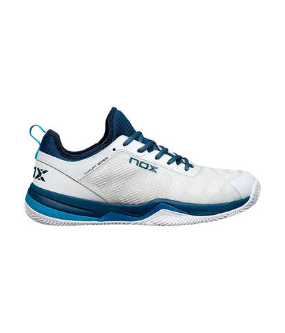 Padel Shoes NOX Nerbo White/Swedish Blue