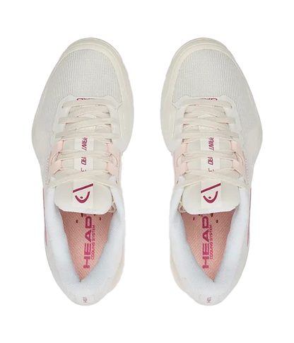 Padel Shoes HEAD Sprint Pro Clay 3.5 Mujer Chalk White/Purple