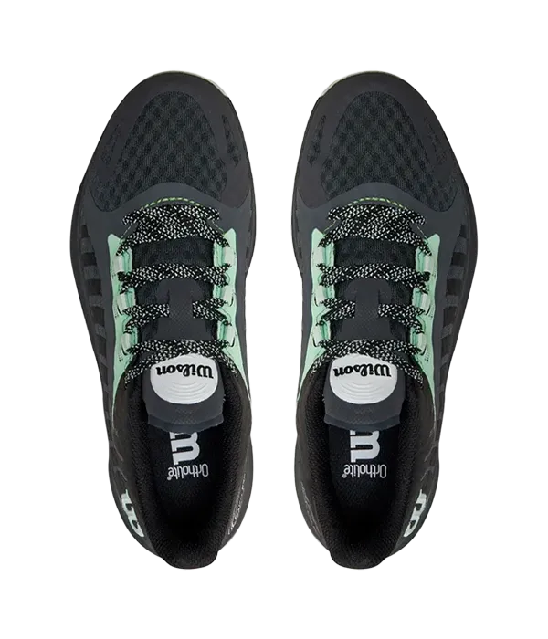 Padel Shoes Wilson Hurakn Pro Mujer Black/Ebony/Opal Blue